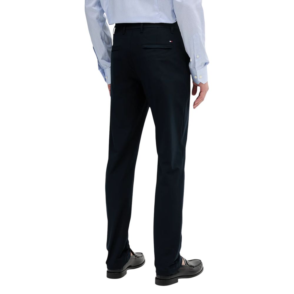Pantalon décontracté Tommy Hilfiger en polyester bleu