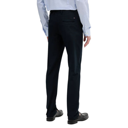 Pantalon décontracté Tommy Hilfiger en polyester bleu