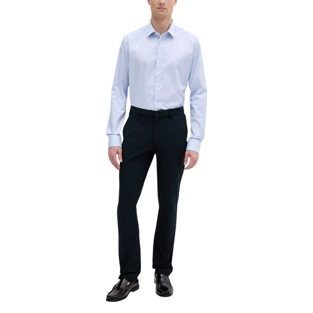 Pantalon décontracté Tommy Hilfiger en polyester bleu