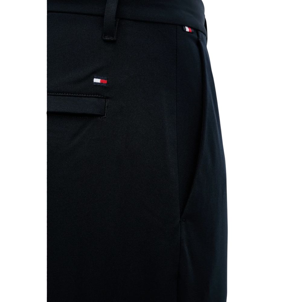 Pantalon décontracté Tommy Hilfiger en polyester bleu