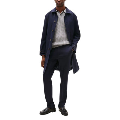 Pantalon de costume Tommy Hilfiger bleu en polyester recyclé