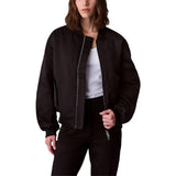 Calvin Klein Jeans Black Recycled Polyester Bomber Jacket