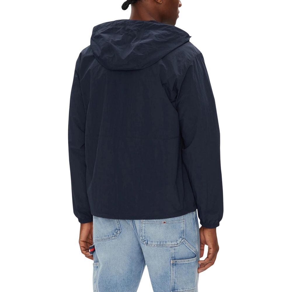 Tommy Hilfiger Jeans blauwe shelljack van polyamide