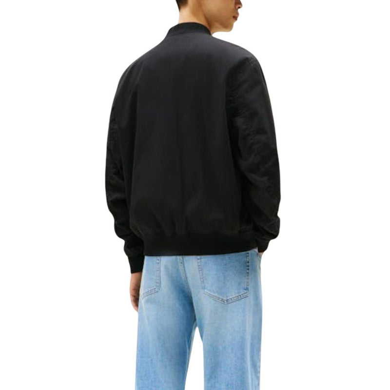 Blouson bombardier Tommy Hilfiger en jean de coton recyclé noir