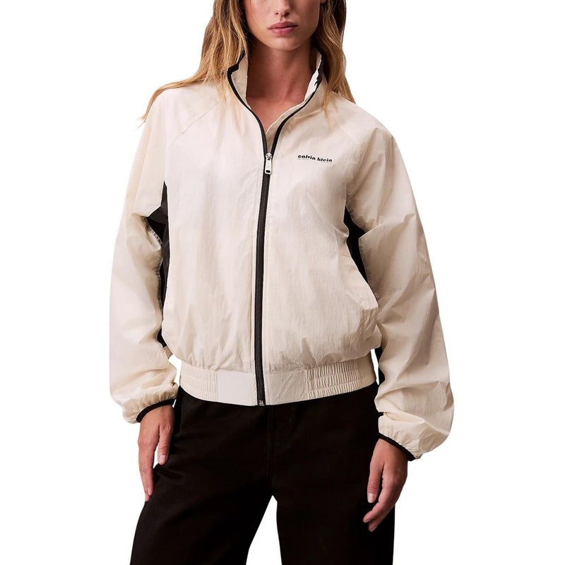 Calvin Klein Jeans White Polypropylene Shell Jacket for Women
