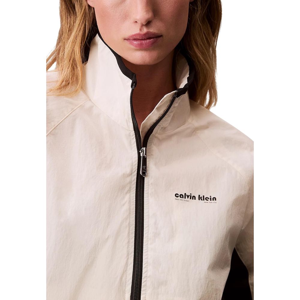 Calvin Klein Jeans White Polypropylene Shell Jacket for Women