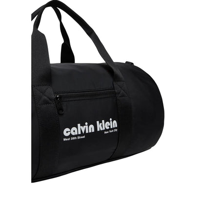 Calvin Klein Zwarte Reukvrije Polyester Duffeltas