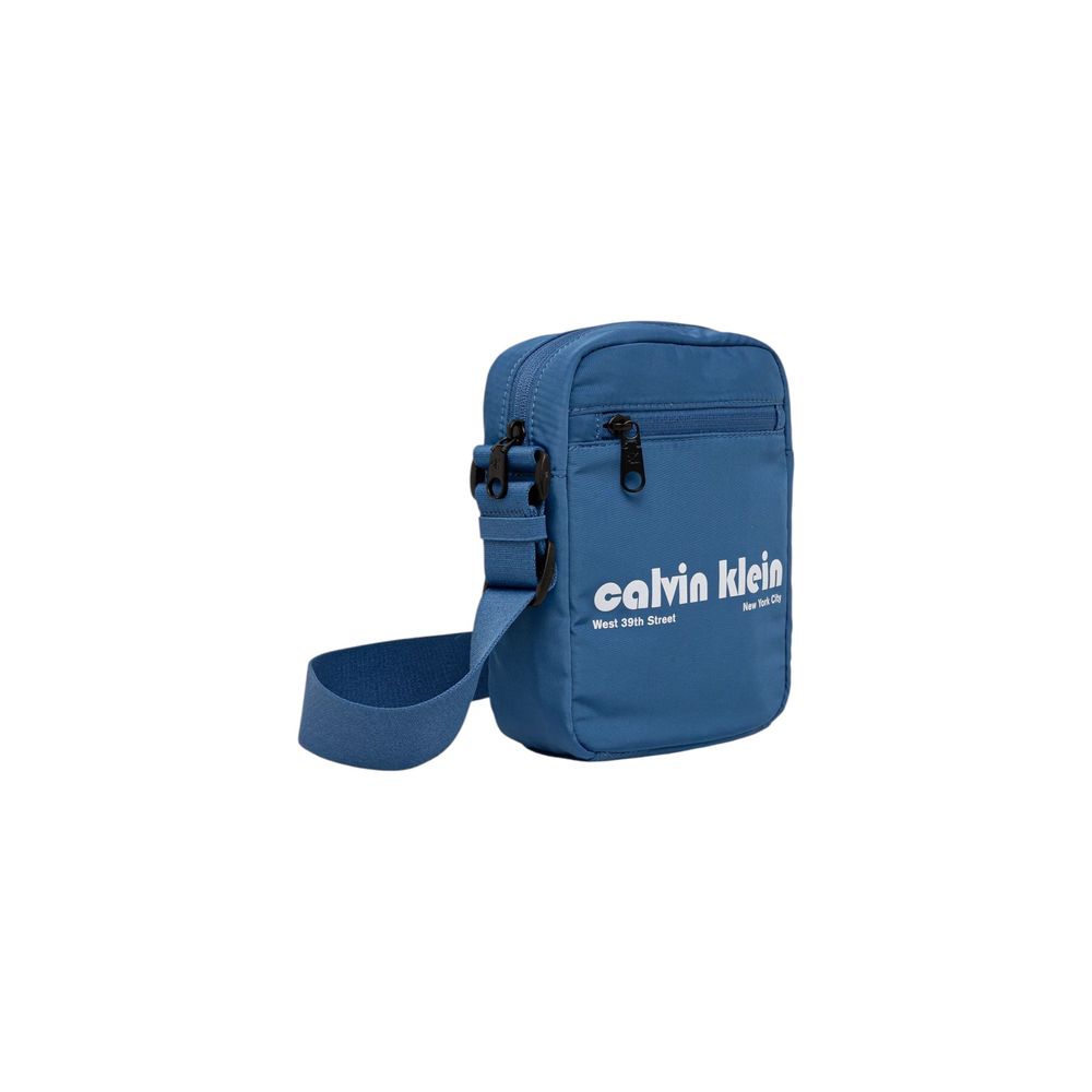 Calvin Klein Blauwe Crossbodytas van Gerecycled Polyester