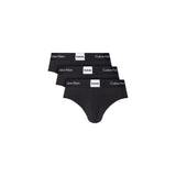 Calvin Klein Underwear Black Cotton Briefs - 3 Pack