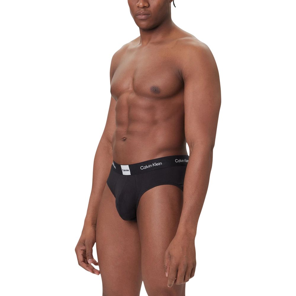 Calvin Klein Underwear Black Cotton Briefs - 3 Pack