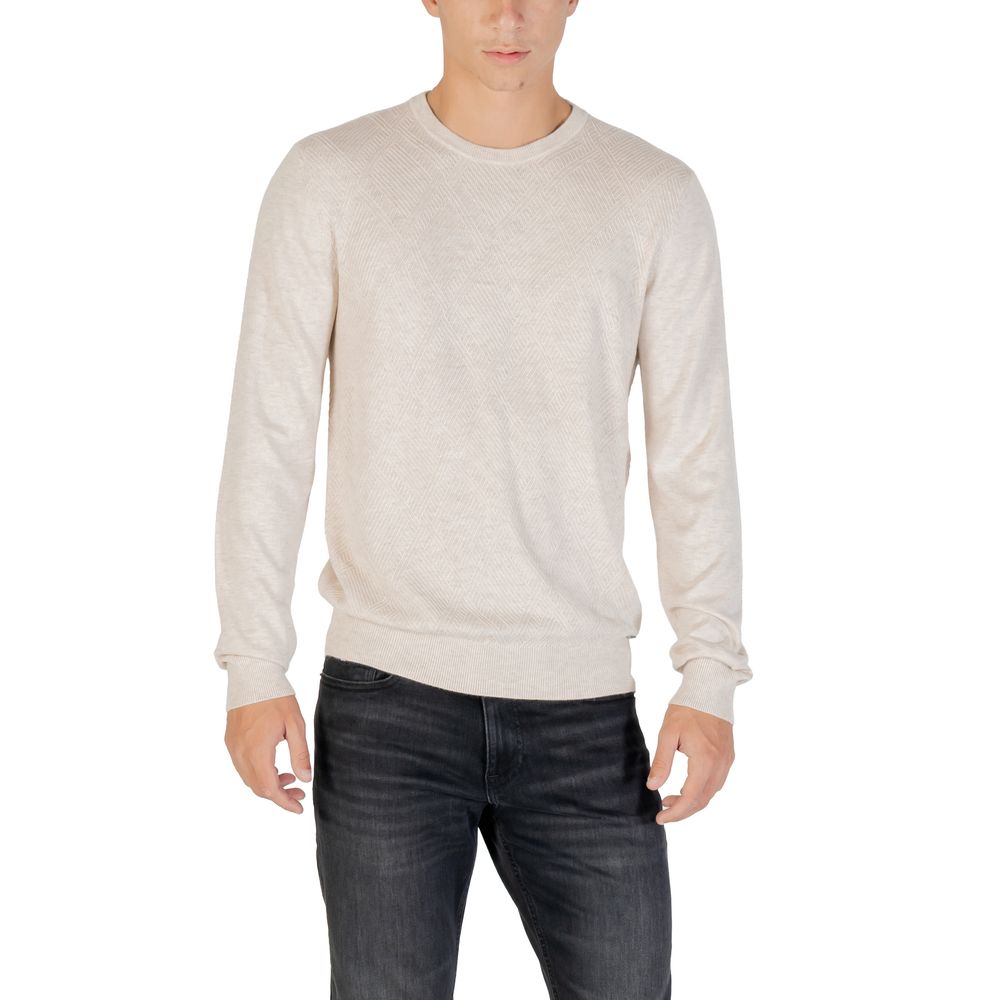 Guess Beige Polyacryl Sweatshirt