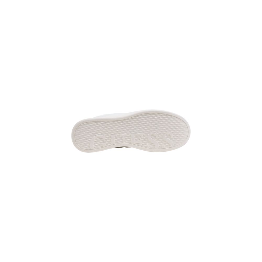 Guess WELLI FLFWLL ELE12 White Platform Sneakers for Women