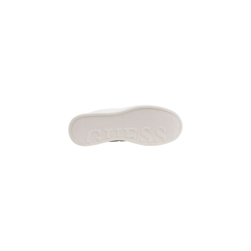 Guess WELLI FLFWLL ELE12 White Platform Sneakers for Women