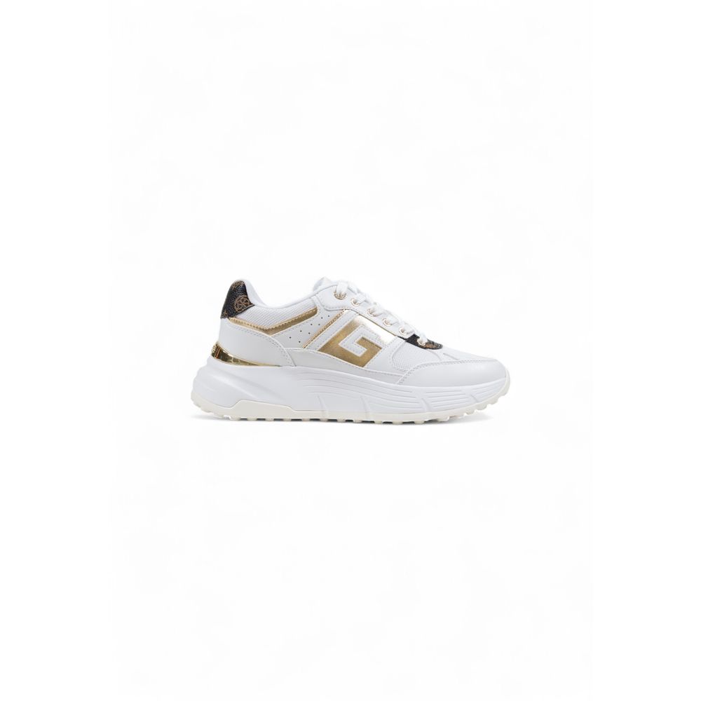 Guess FONZI FLTFON FAB12 White Chunky Sneakers for Women