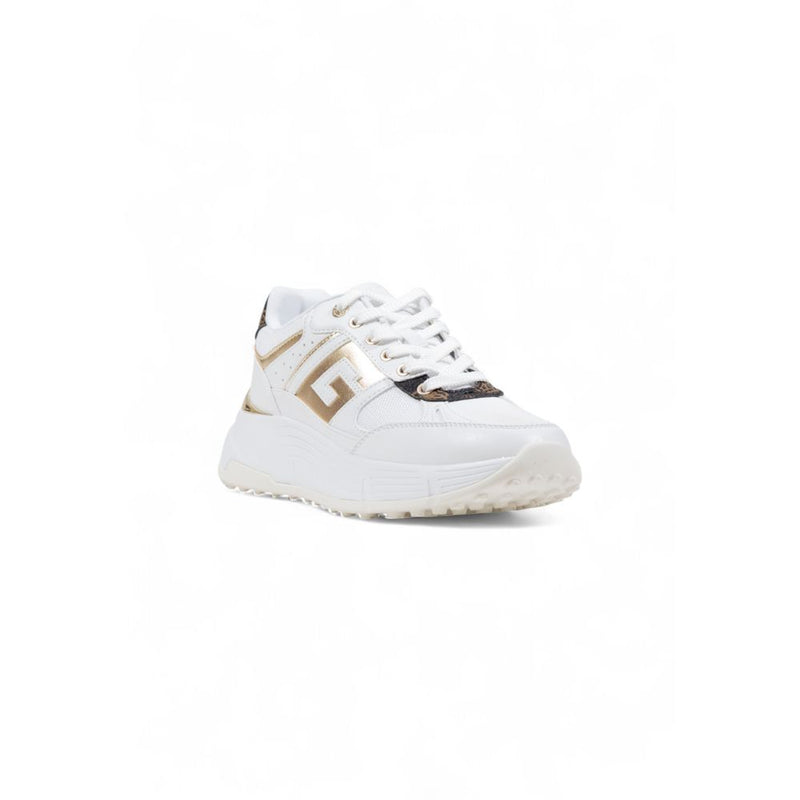 Guess FONZI FLTFON FAB12 White Chunky Sneakers for Women