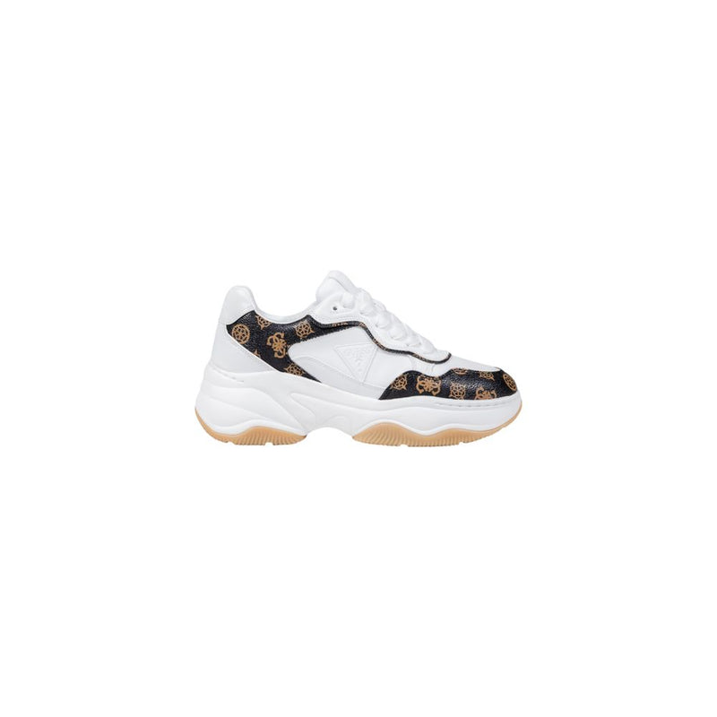 Guess HAPYY3 FLTHPY FAL12 Women's White Chunky Sneakers