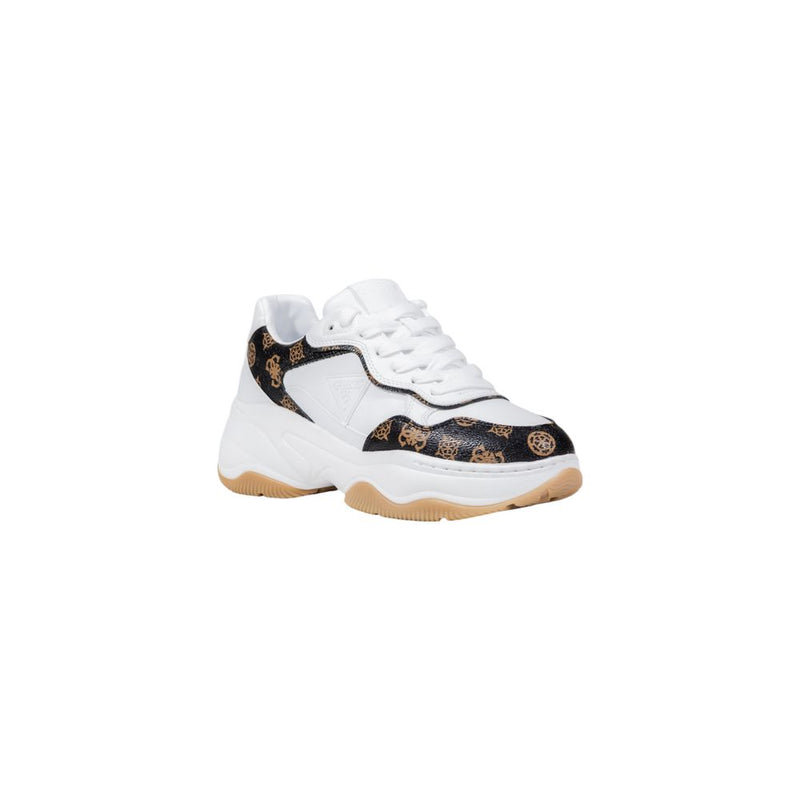 Guess HAPYY3 FLTHPY FAL12 Women's White Chunky Sneakers