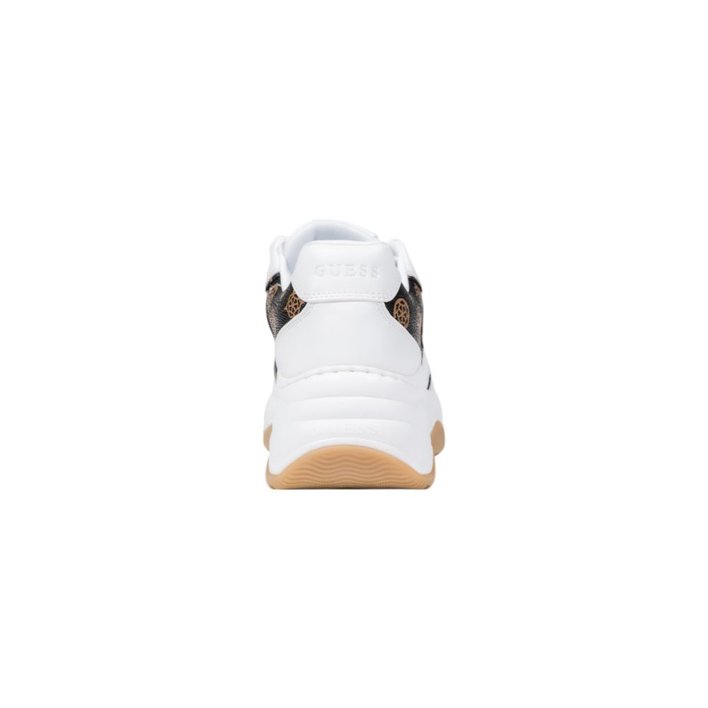 Guess HAPYY3 FLTHPY FAL12 White Chunky Sneakers for Women