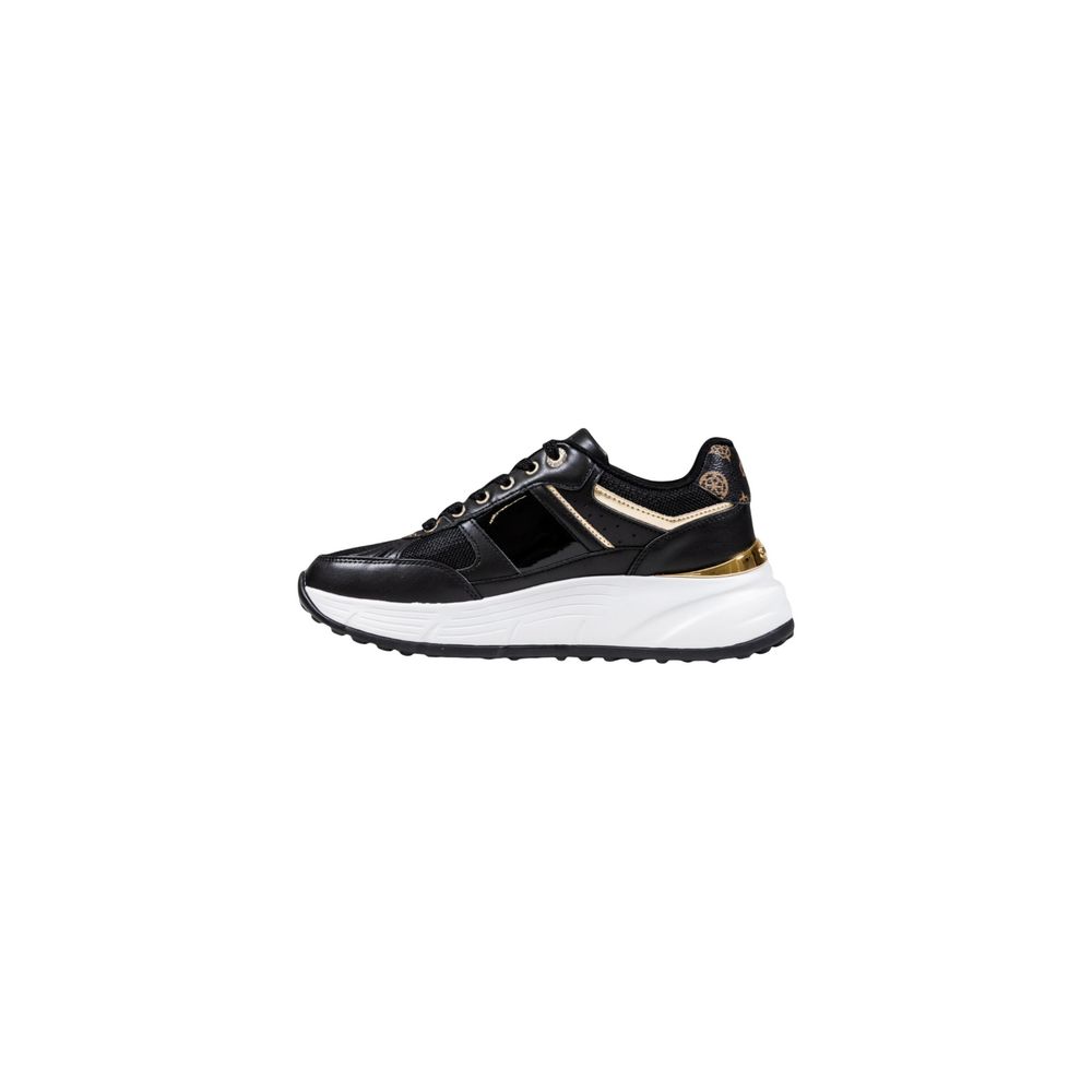Guess FONZI FLTFON FAB12 Black Chunky Sneakers for Women