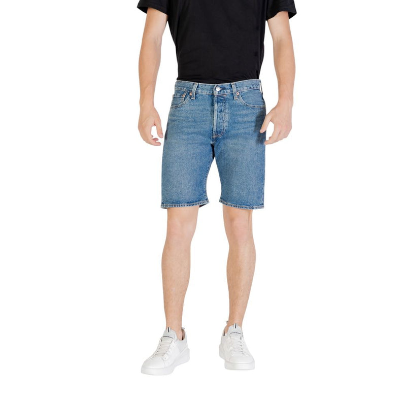 Levi's blauwe denim shorts