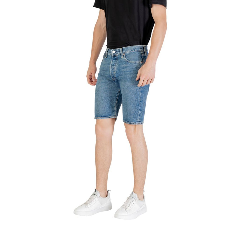 Levi's blauwe denim shorts