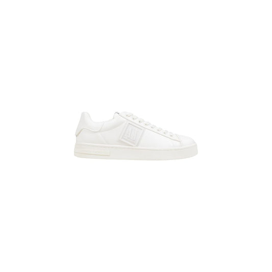 Armani Exchange XM001990 White Polyester Low Top Sneakers for Men