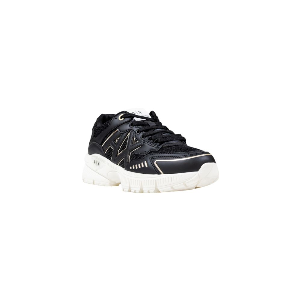 Armani Exchange Bicolor Polyester Athletic Sneakers for Women