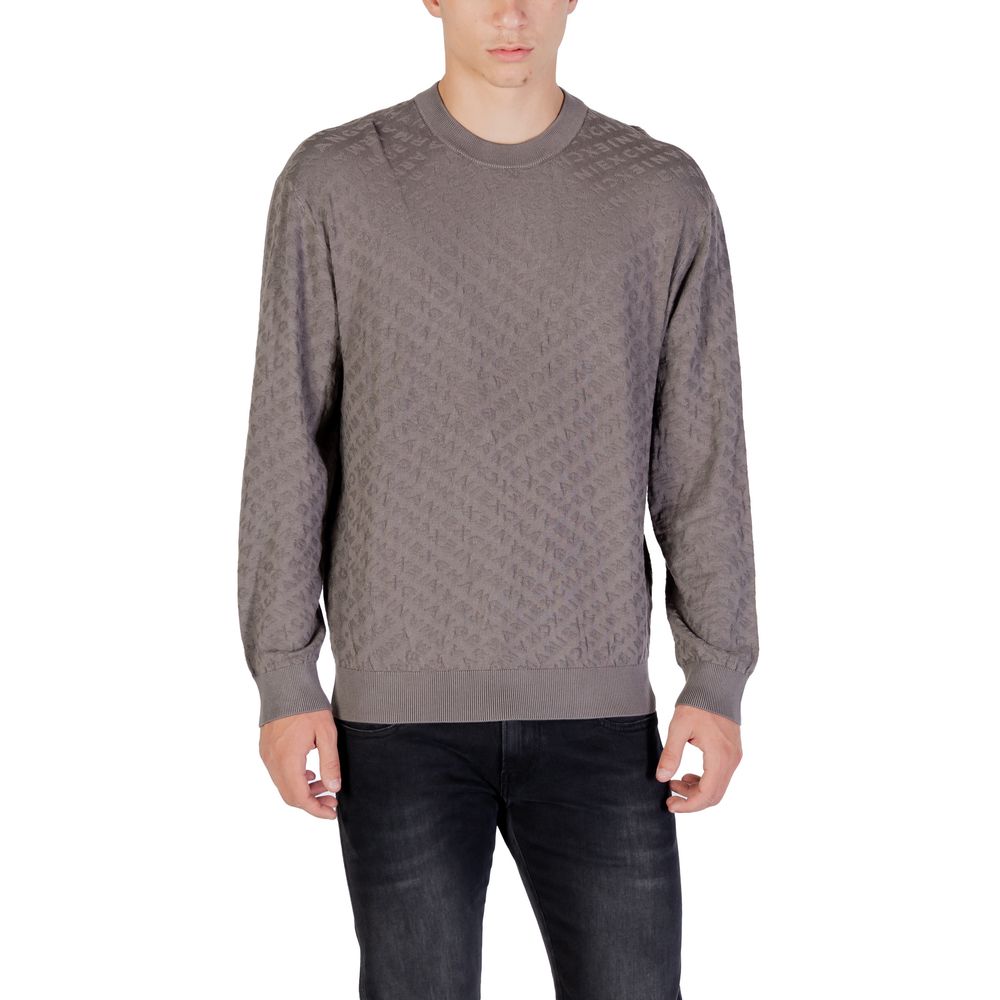 Sweat-shirt Armani Exchange en polyamide gris