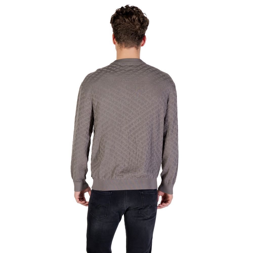 Sweat-shirt Armani Exchange en polyamide gris