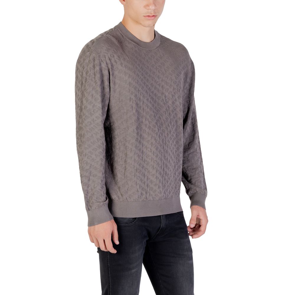 Sweat-shirt Armani Exchange en polyamide gris