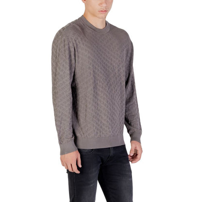 Sweat-shirt Armani Exchange en polyamide gris