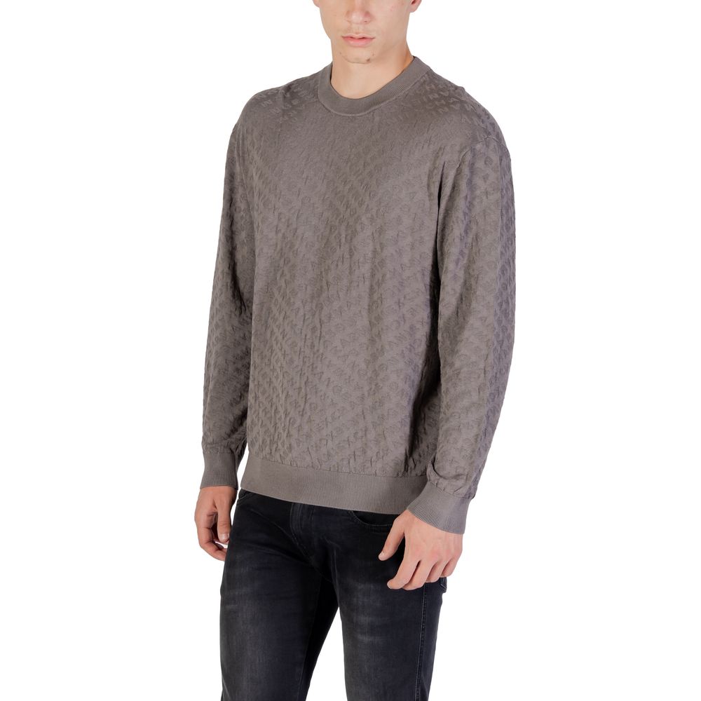 Sweat-shirt Armani Exchange en polyamide gris