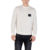 Sweat-shirt Armani Exchange en marabout blanc