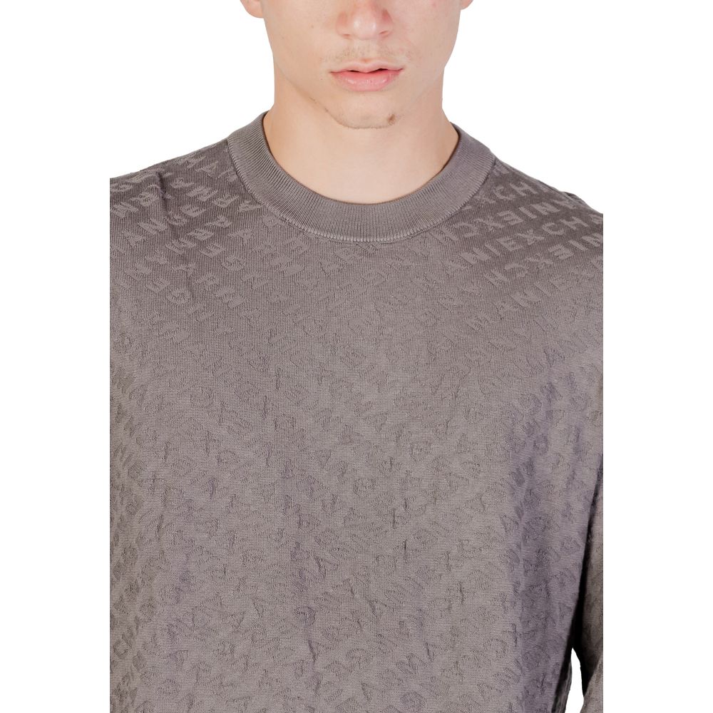 Sweat-shirt Armani Exchange en polyamide gris