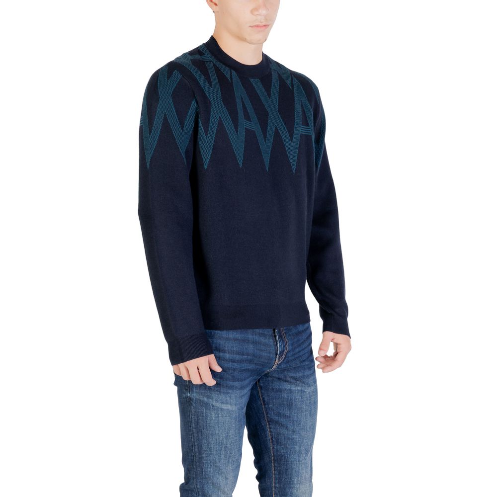 Sweat-shirt Armani Exchange noir à plumes de marabout