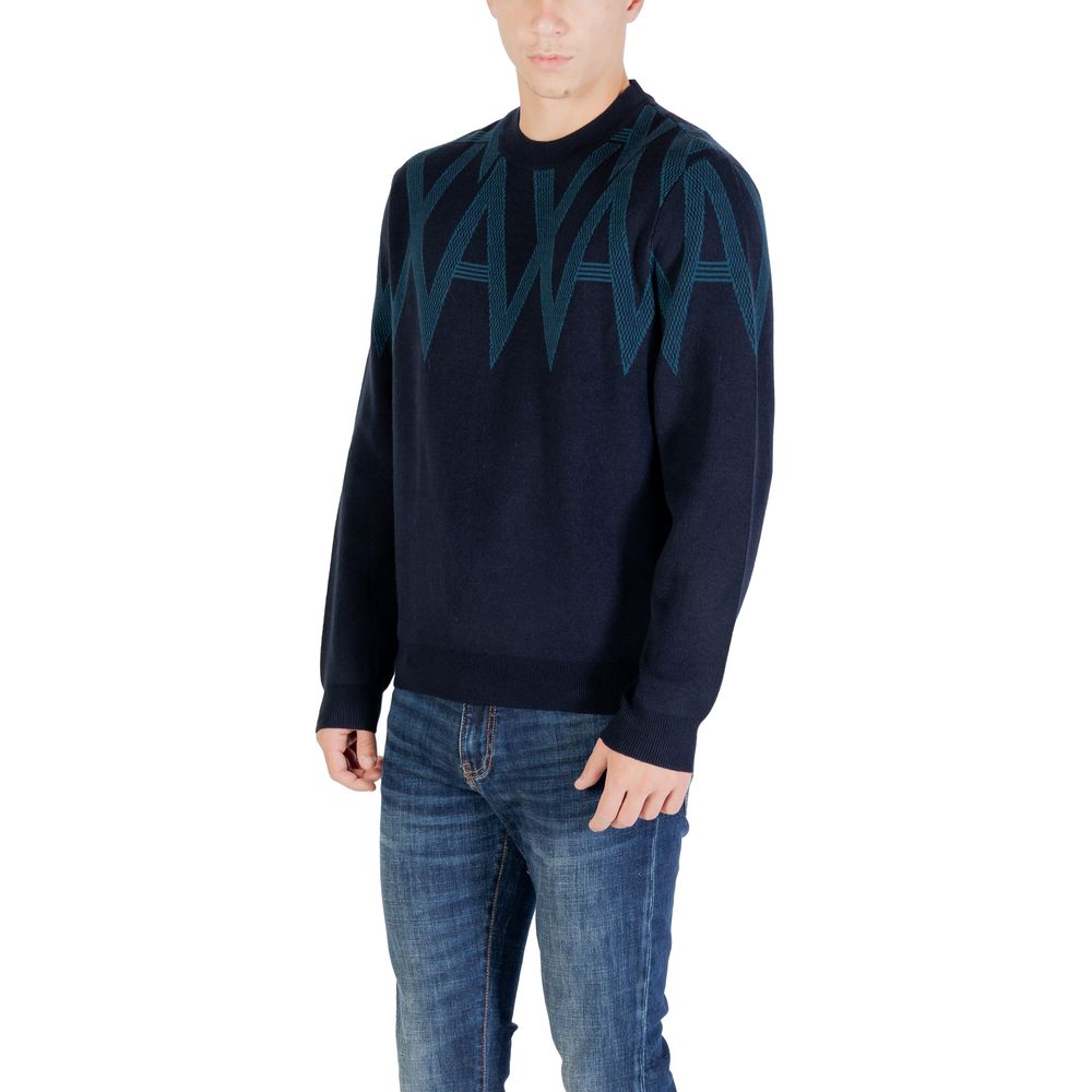 Sweat-shirt Armani Exchange noir à plumes de marabout