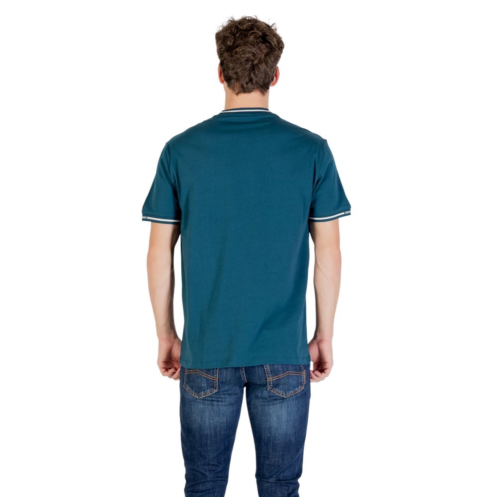 T-shirt en coton noir Armani Exchange