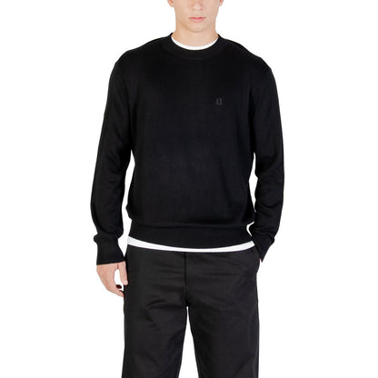 Sweat-shirt en viscose noire Armani Exchange