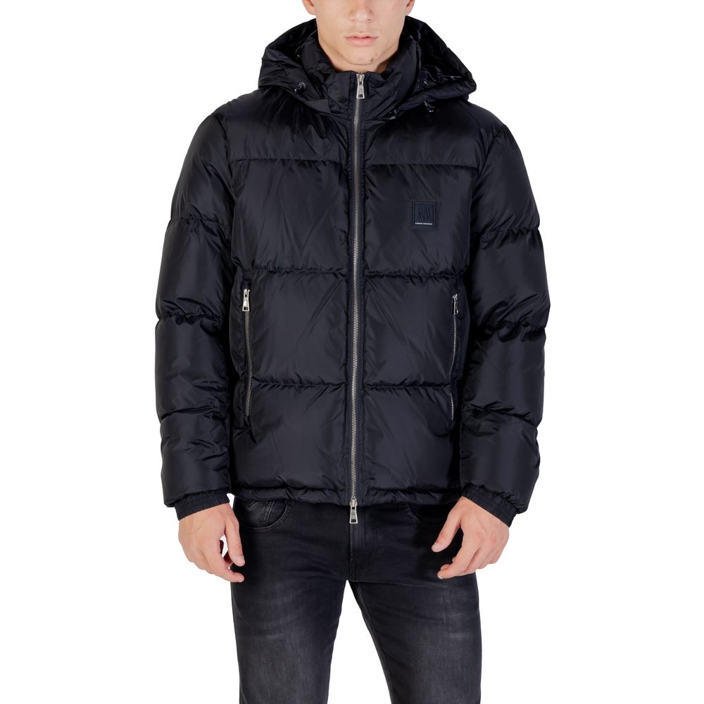 Manteau Armani Exchange en polyamide bleu