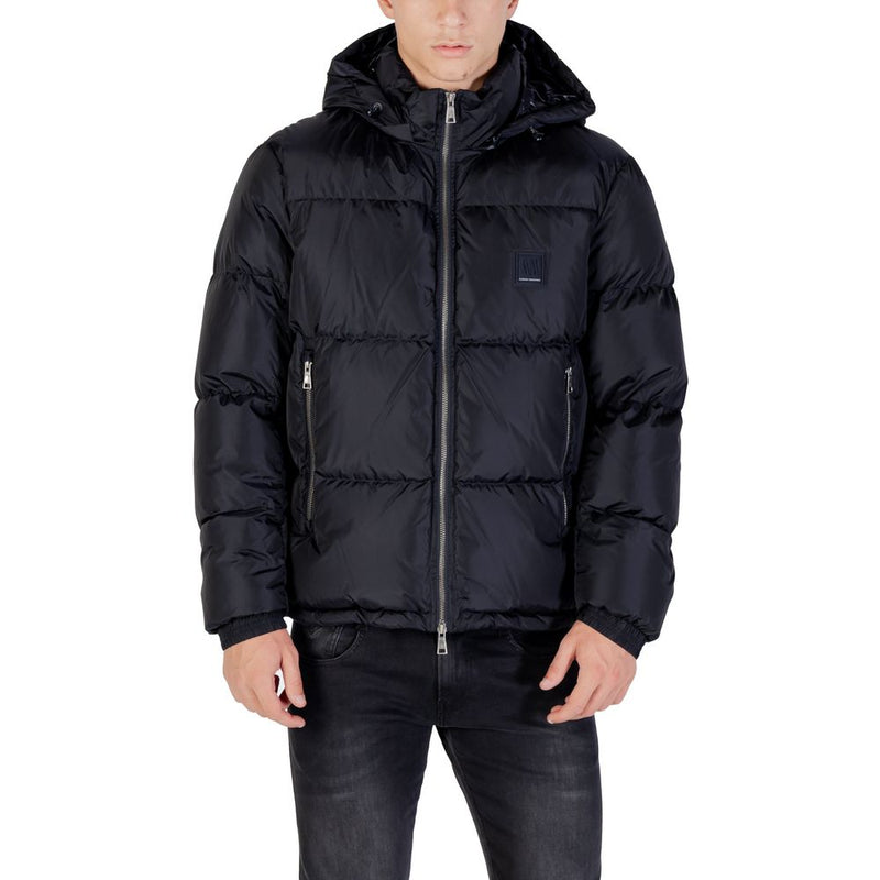 Manteau Armani Exchange en polyamide bleu