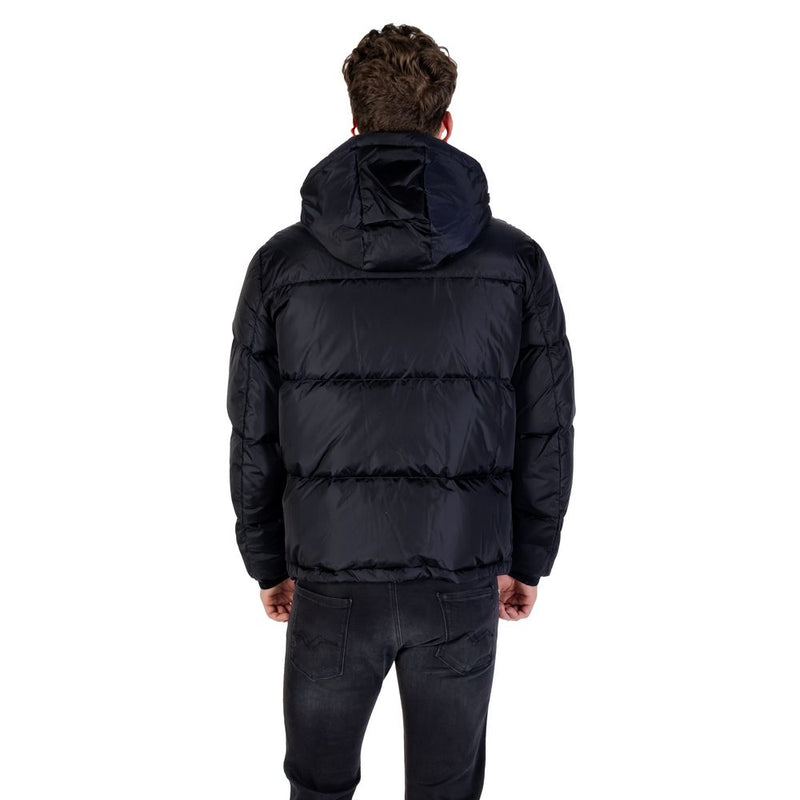 Manteau Armani Exchange en polyamide bleu