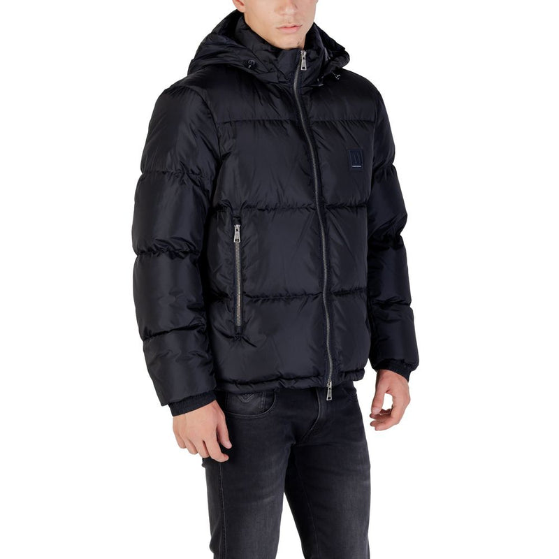 Manteau Armani Exchange en polyamide bleu