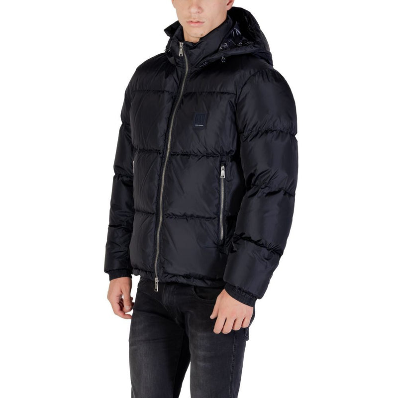 Manteau Armani Exchange en polyamide bleu