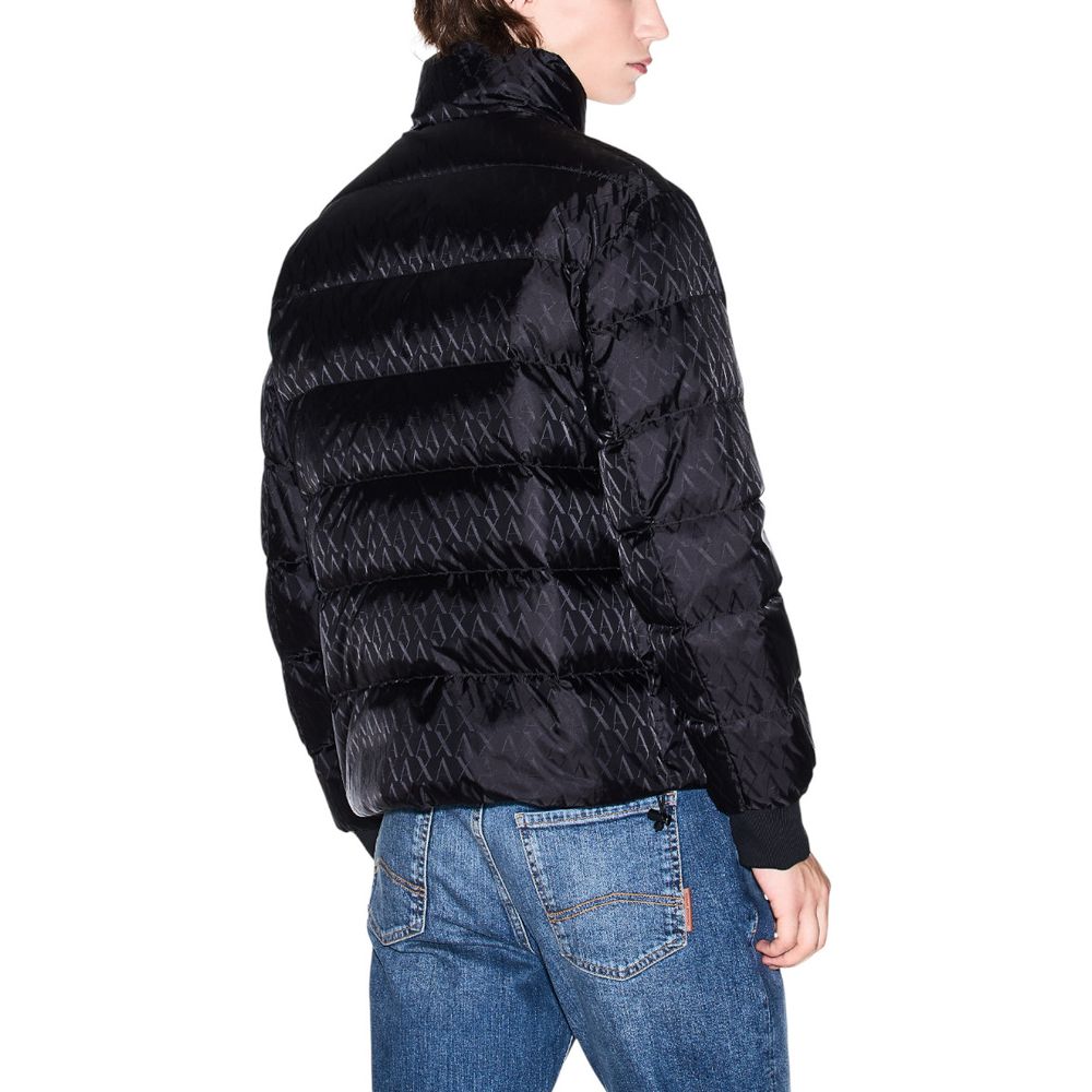 Manteau Armani Exchange en polyamide noir