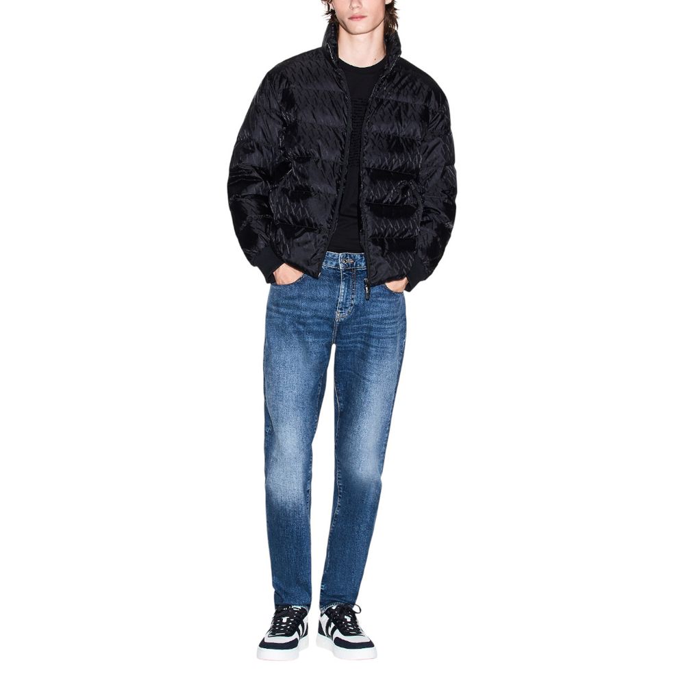 Manteau Armani Exchange en polyamide noir