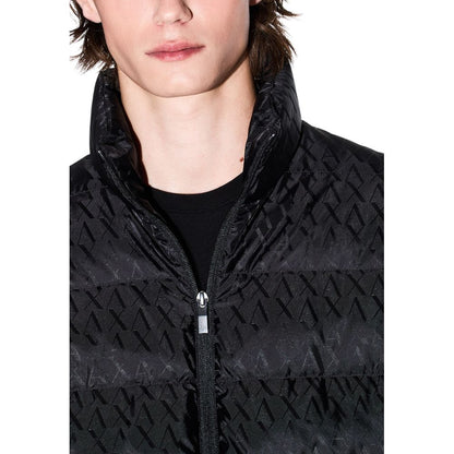 Manteau Armani Exchange en polyamide noir
