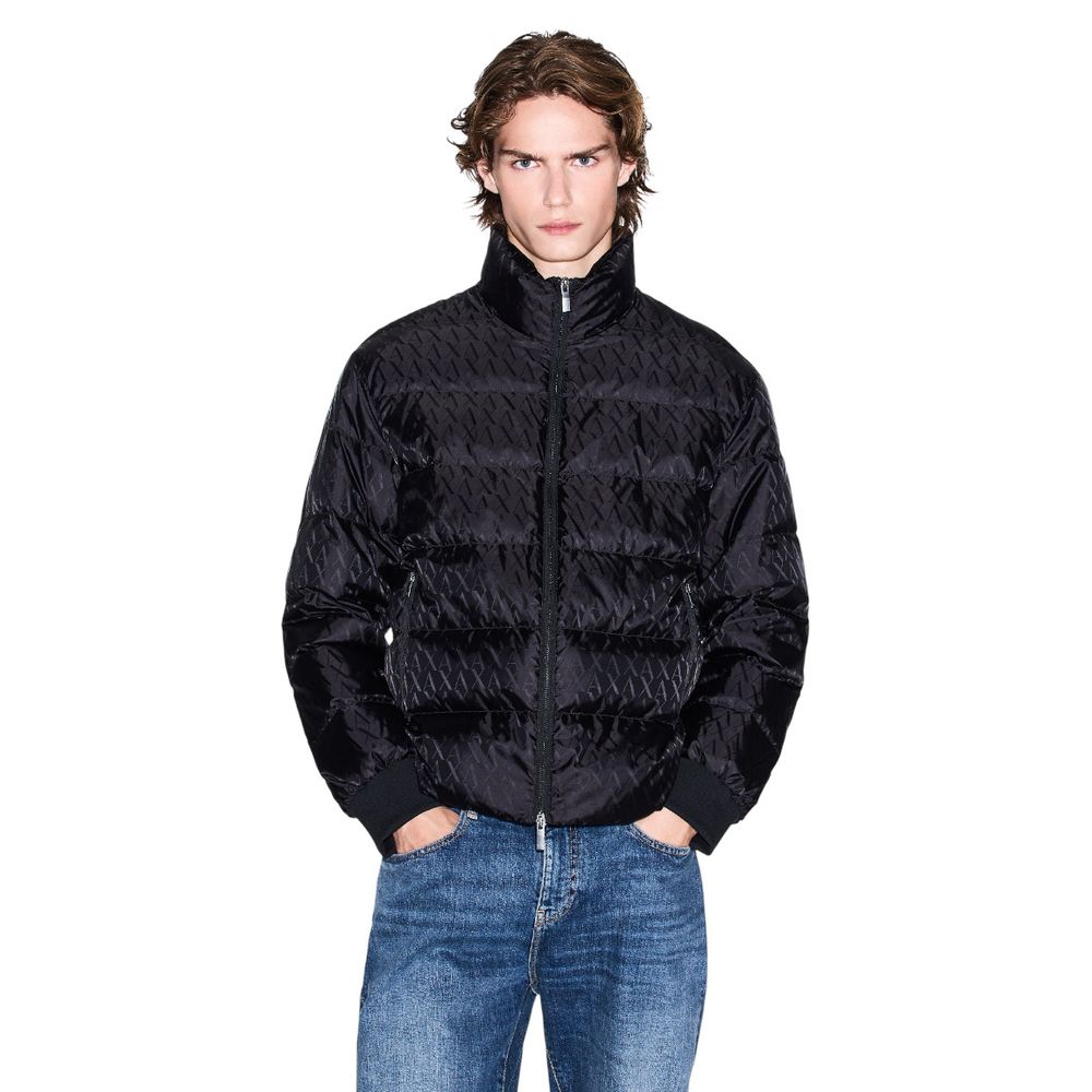 Manteau Armani Exchange en polyamide noir