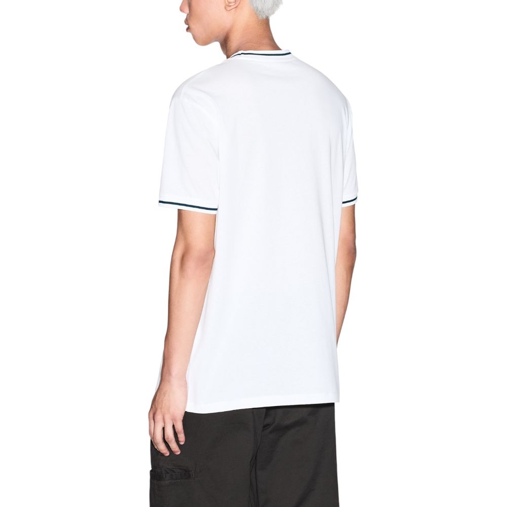 T-shirt en coton blanc Armani Exchange