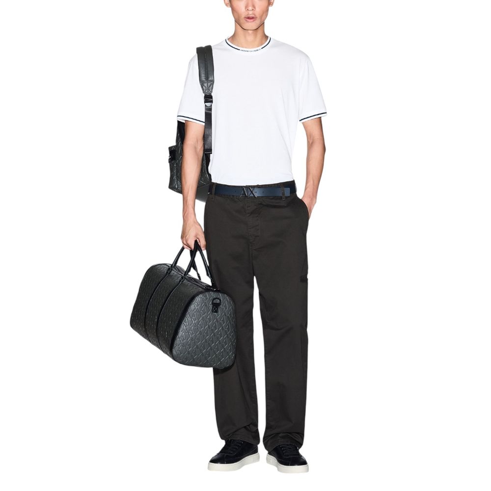 T-shirt en coton blanc Armani Exchange