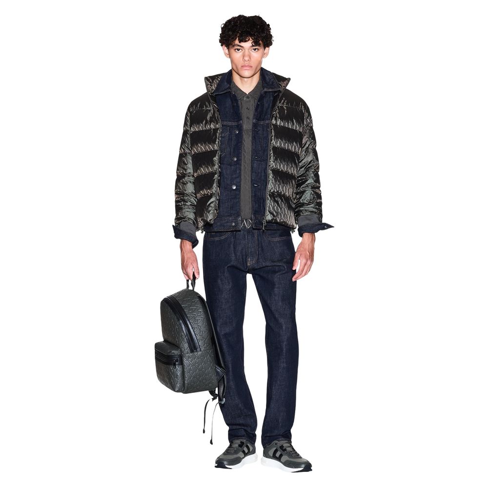 Armani Exchange Groene Polyamide Jas